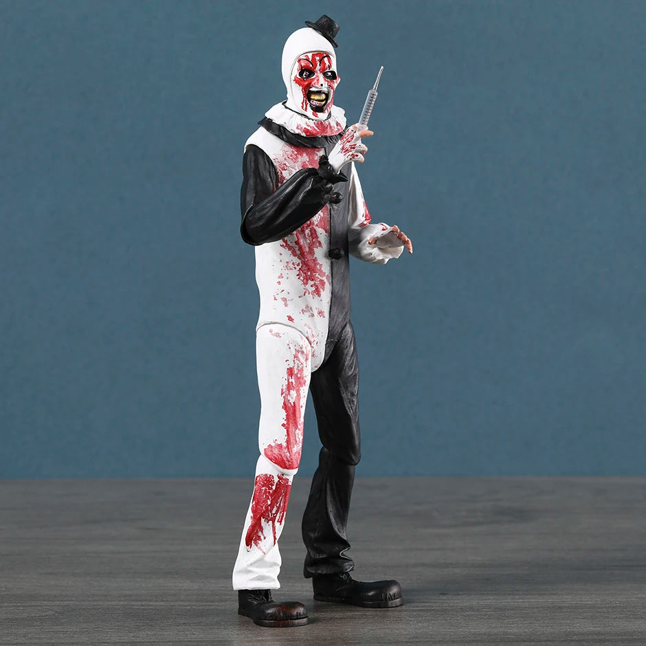 NECA Damien Leone's TERRIFIER 2 Ultimate Art the Clown Figure BLOOD SPLATTERED