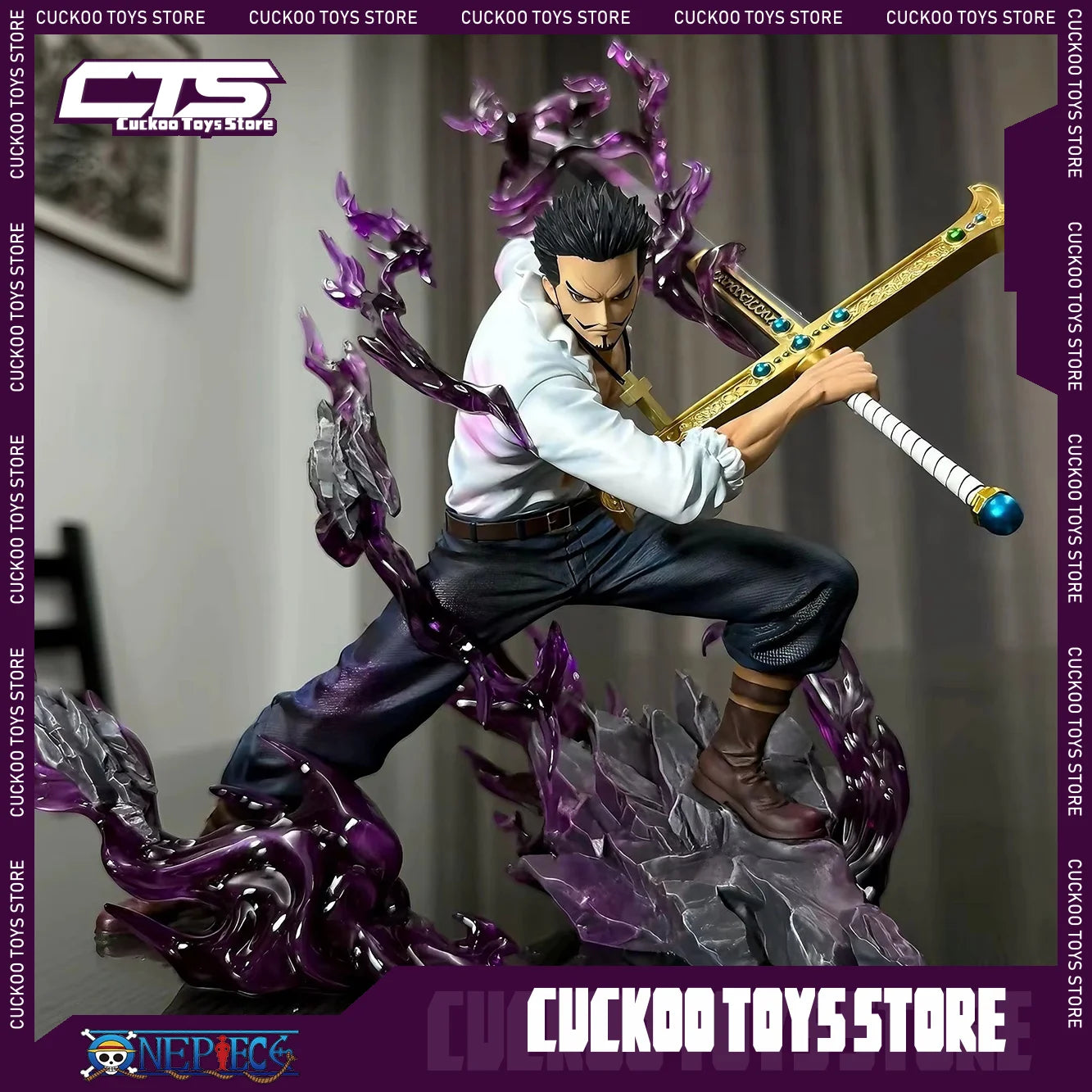 НОВИ 23 см ЕДНОЧАСОВНИ Фигури Дракула Ми ЯСТРЕБ Фигура Аниме PVC GK Фигурка Модел Кукла Колекция Декорация на Стая Играчка Подарък за Рожден Ден