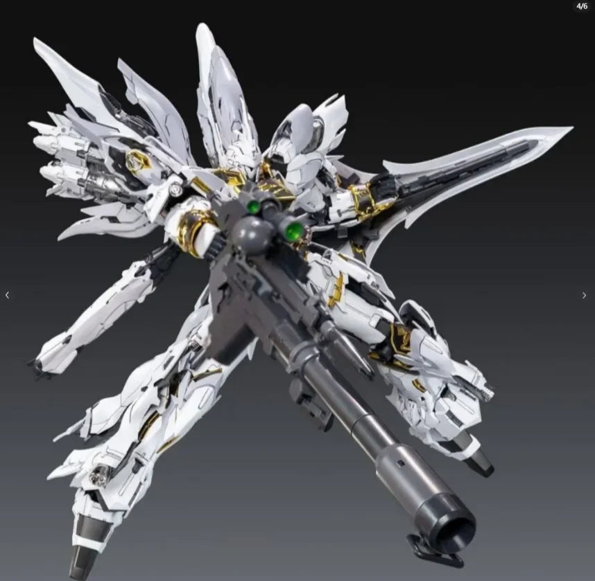 NEW Comet Technology 1/100 MSN-06S The White Comet Sinanju Assembling Model Kits Action Figurine Collection Plastic Toys Gifts