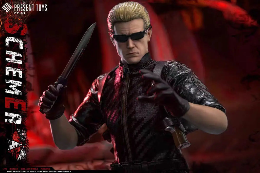 【MT】PRESENT TOYS PT-SP84 SCHEMER Wesker 1/6 Action Figure Model Toy