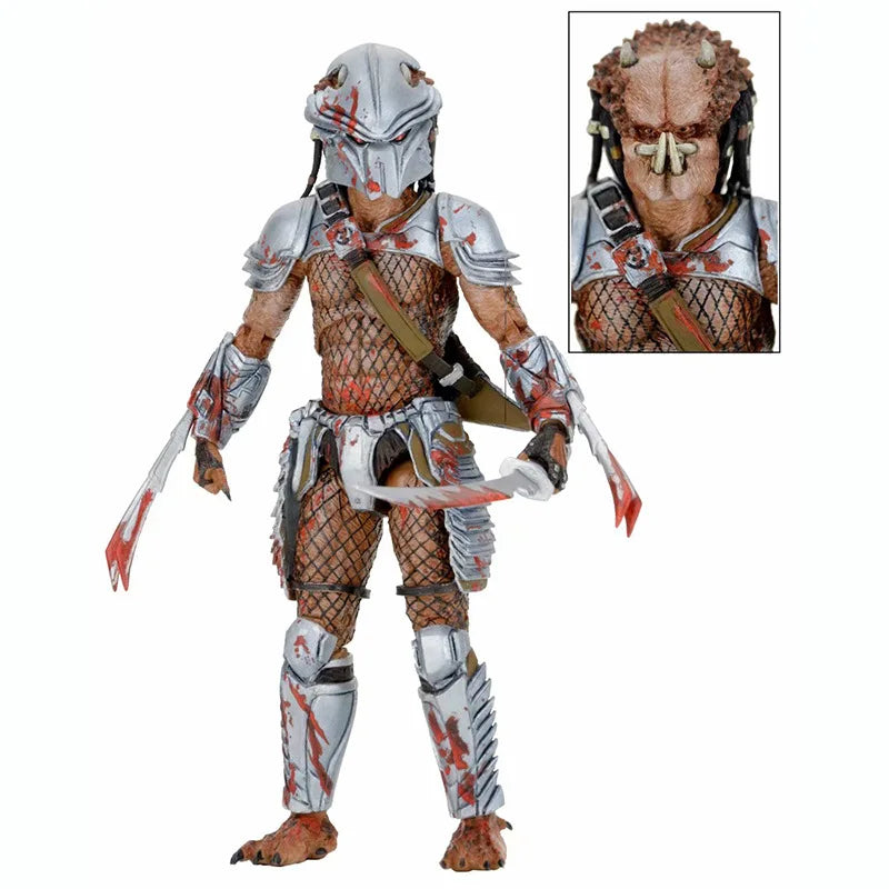 AVP Alien vs Predator Action Figure Machiko Noguchi Hornhead Predator Figures PVC Collection Model Toys 15-20cm