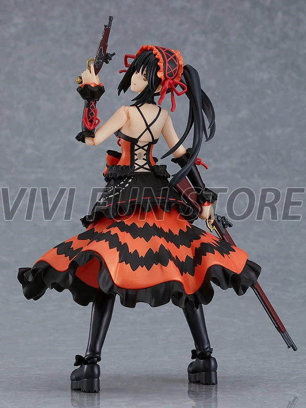 In Stock figma 585 Tokisaki Kurumi Movable Model Toys MAX FACTORY MF DATE A LIVE Nightmare Beautiful Girl Model