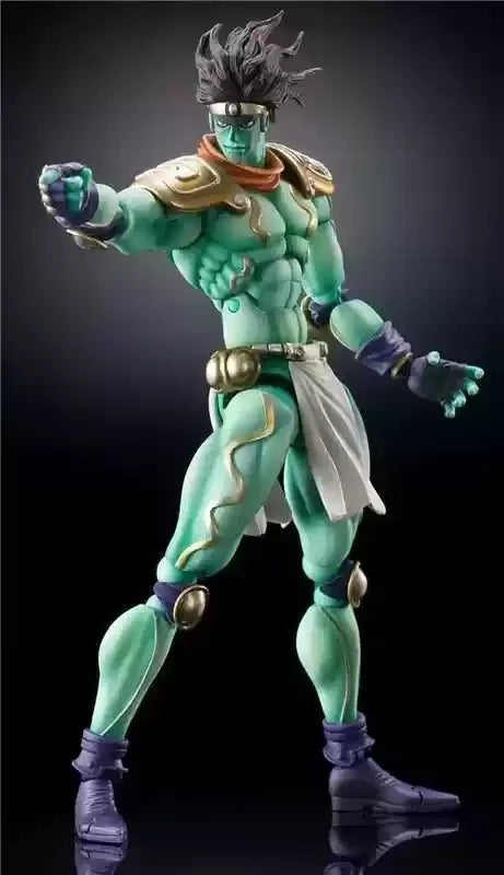 Jojo'S Bizarre Adventure Super Action Statue - Jotaro Kujo (Diamond Is Unbreakable) & Yoshikage Kira Figure Set