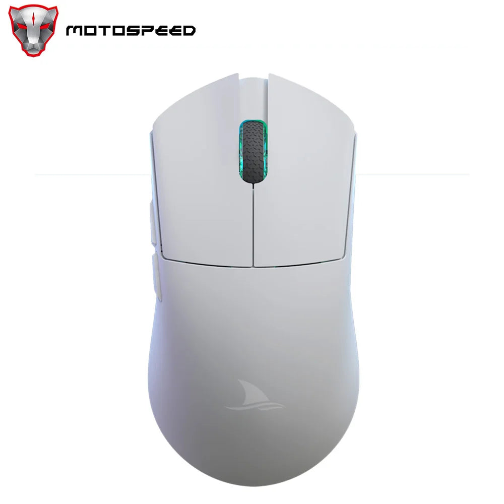 Motospeed Darmoshark M3 V2 Doppel 8K Gaming Maus Bluetooth Wireless 26K DPI PAW3395 Sensor Makro Spiel Maus Für Laptop PC