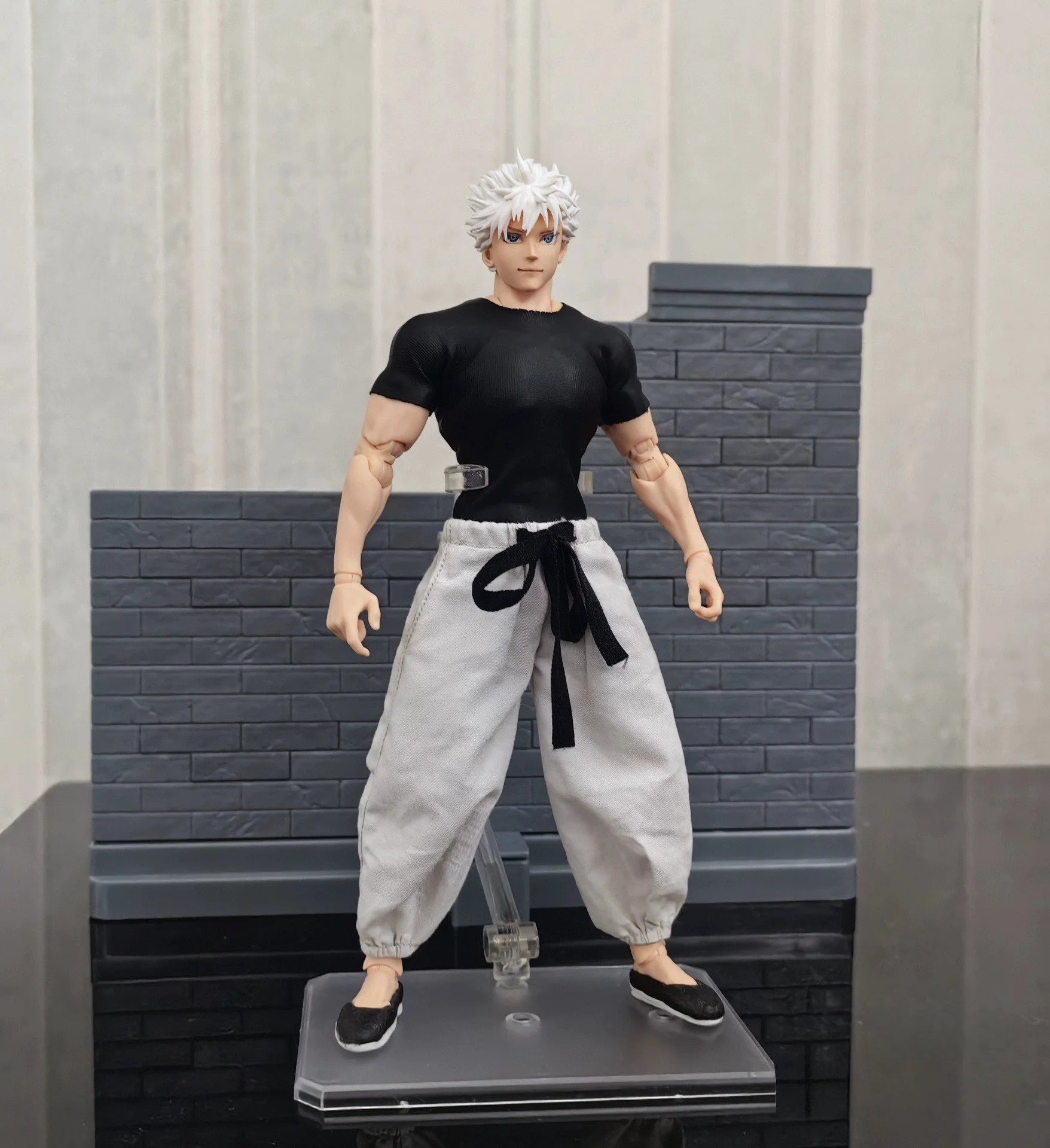 New 1/12 Fushiguro Toji Sukuna Gojo Anime Male Delicate Painted Head Sculpt Model Toys Customzation For 6" Shf Romankey Model