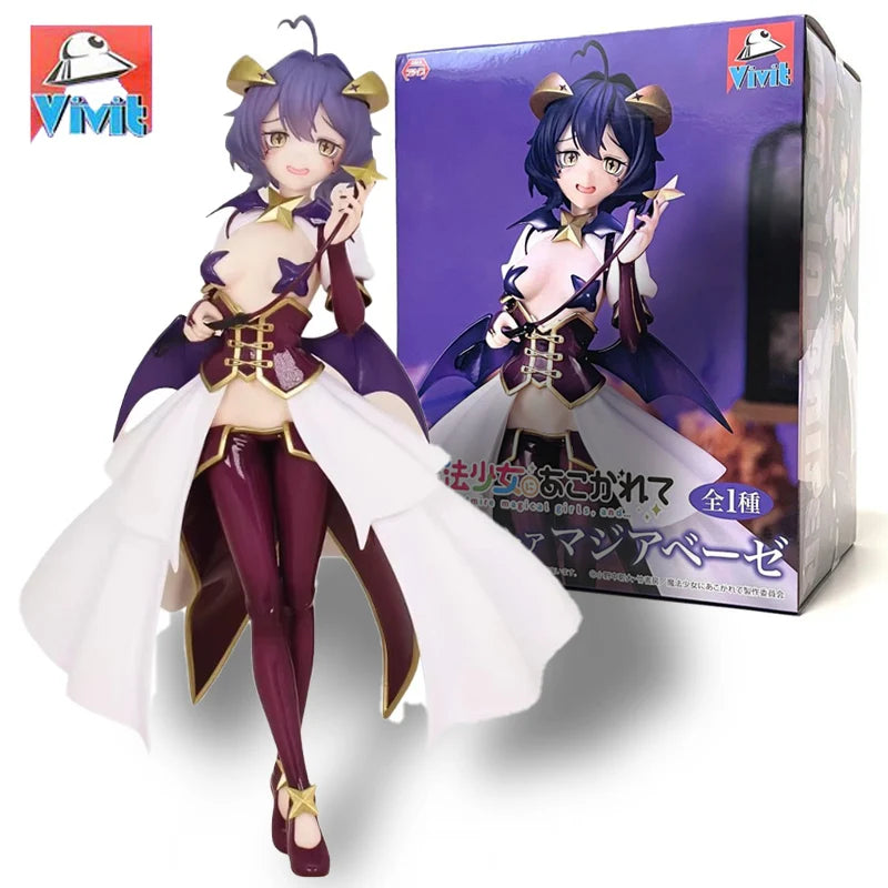 In Stock System Service Vivit Gushing Over Magical Girls Hiiragi Utena PVC 18CM Anime Action Figures Model Collection Toy