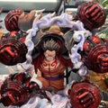 29 cm Luffy One Piece Figur Gear 4 Monkey D. Luffy Actionfiguren Sky Painting Anime PVC Sammlung Statue Modell Ornamen Spielzeug