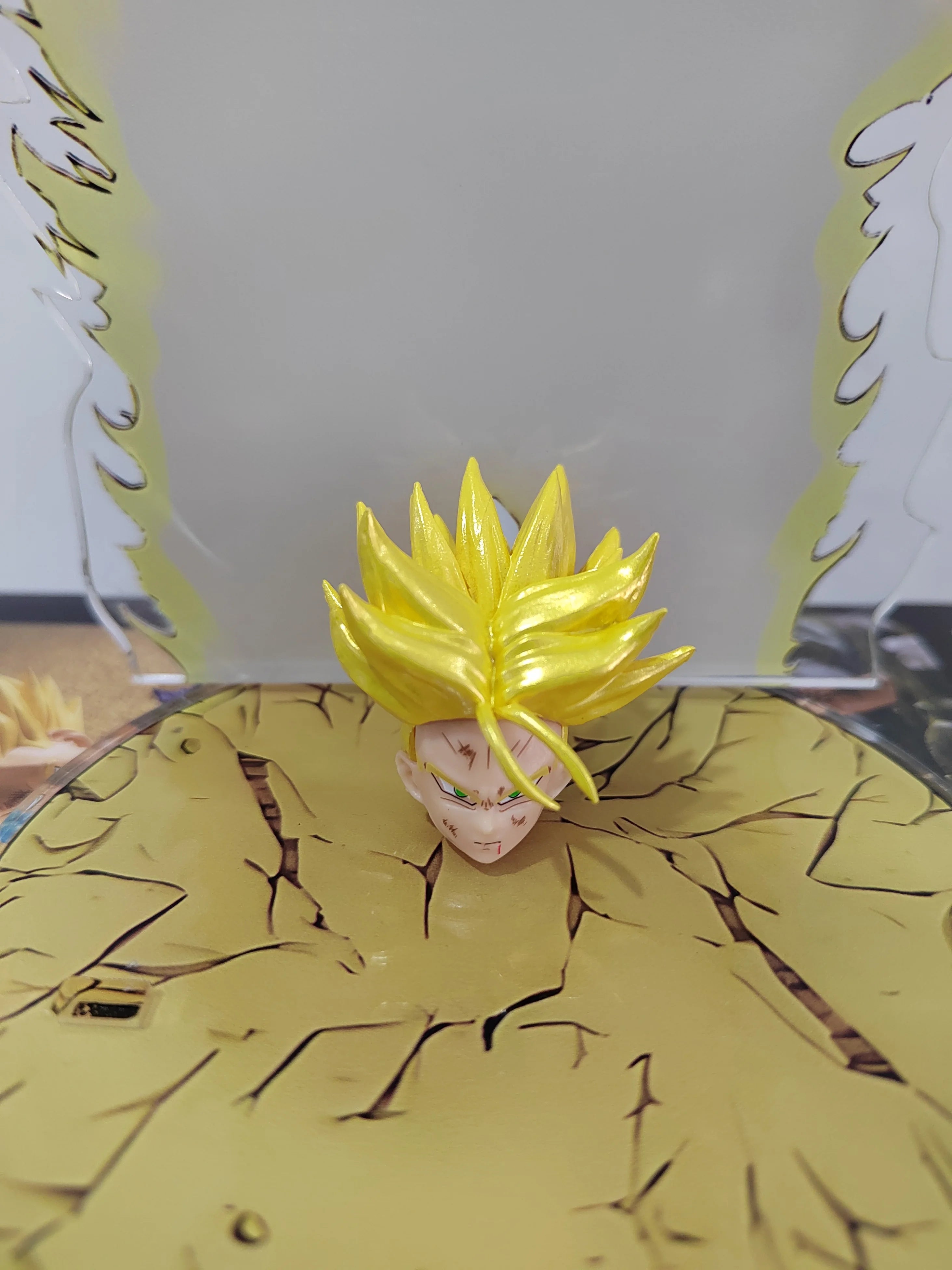Trunks  Head Battle Suit  For Demoniacal Fit & Kong Model &Bandai 2.0 3.0 Model Toys Anime Figurals Brinquedos Gifts