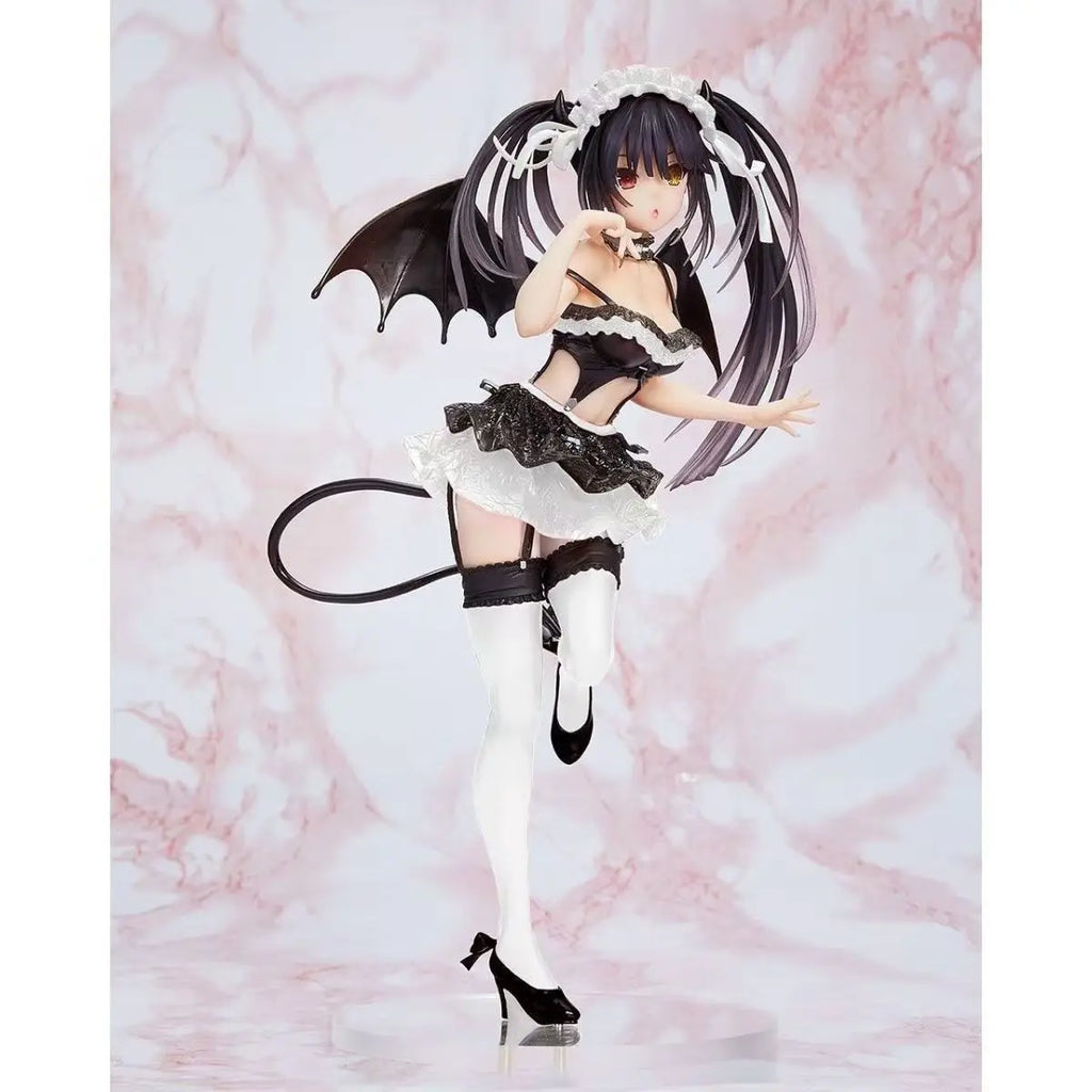 ДАТА НА ЖИВО Аниме Фигурки Токисаки Куруми и Кошмарни Фигурки Кукла Дяволски Костюм Крила Модел Екшън Фигурка Играчка за Деца Коледа