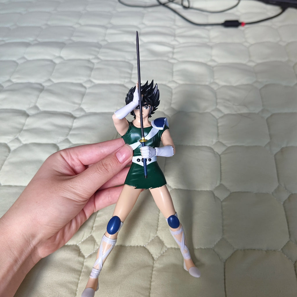Saint Seiya - Seiya Casual Wear with Sword Resin Statue Model Collectible Figure Toy