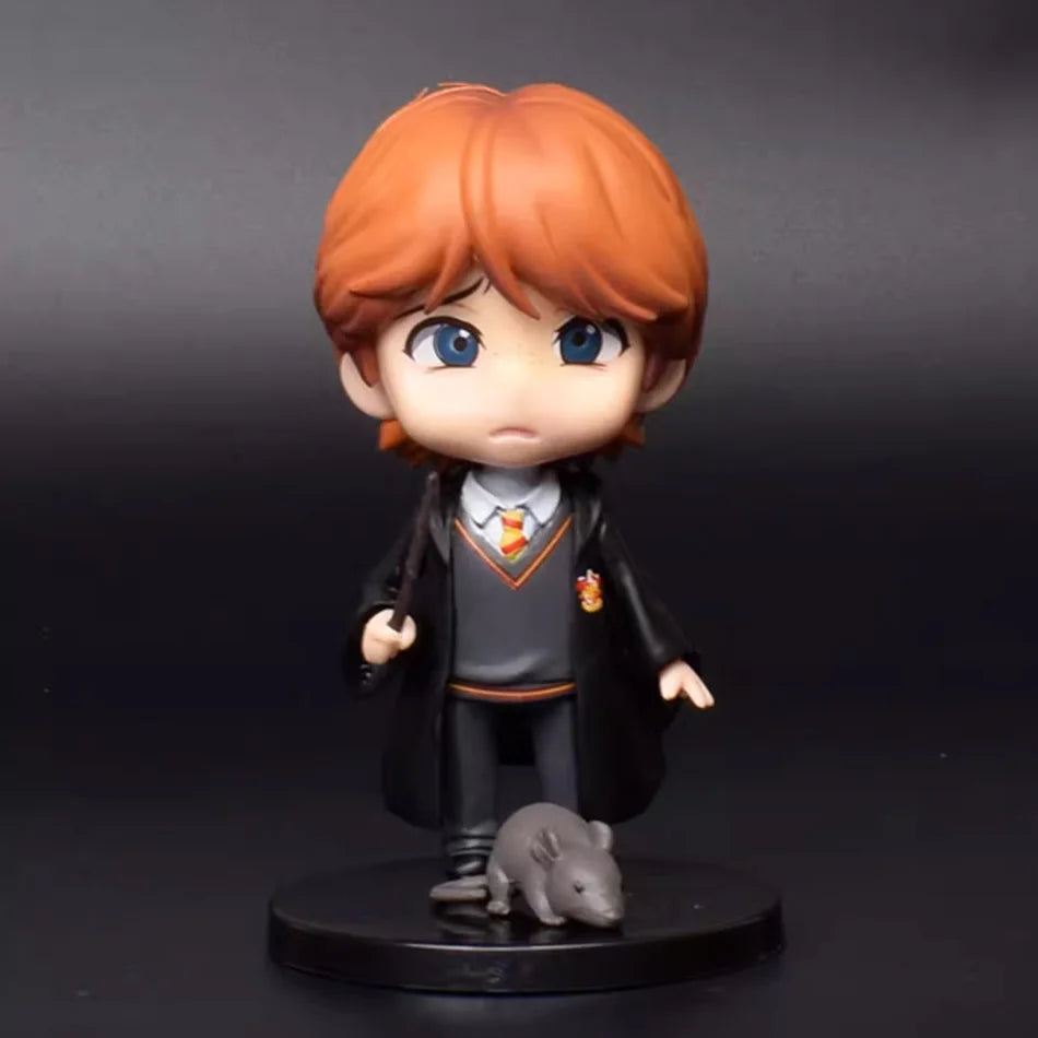 10cm Original Q Posket  Series Version Role Draco Malfoy Hermione Action Figure Anime Collectible Kids Doll