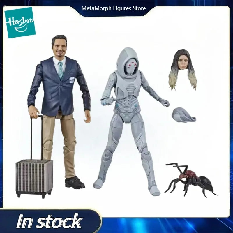Original Hasbro Marvel Legends Series ANT-MAN THE WASP X-CON LUIS GHOST Anime Figure Toys Ornaments Model