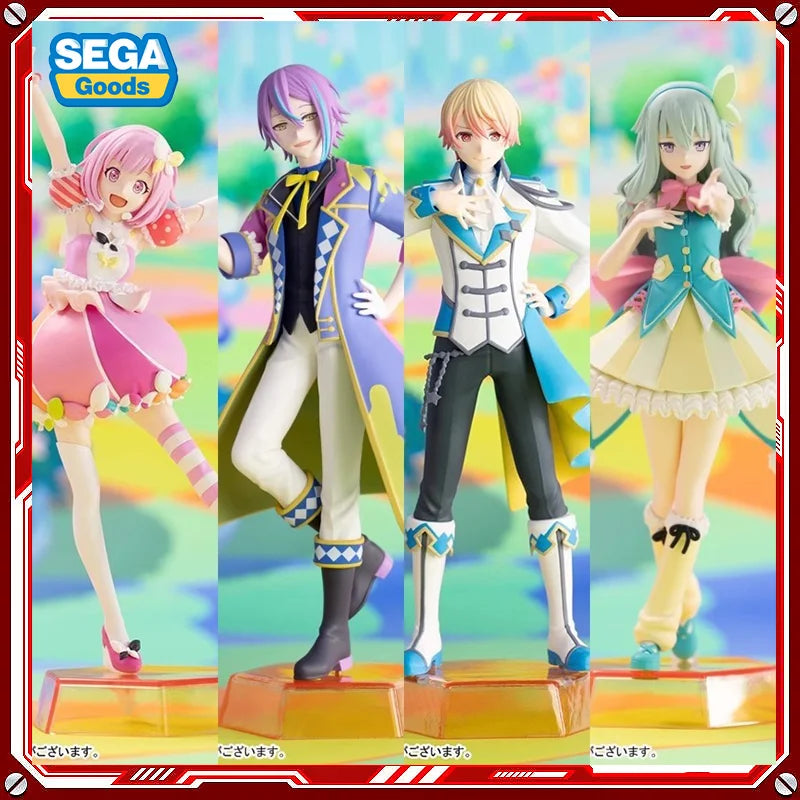 SEGA DDC Hatsune Miku Project SEKAI Vocaloid Tenma Tsukasa Kamishiro Rui Kusanagi Nene Otori Emu Anime Figure Aciton Model Toys