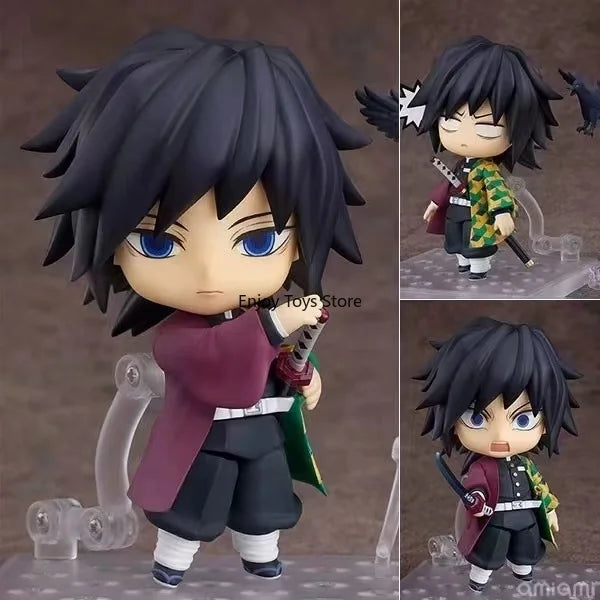 In Stock GSC Clay Man 1408 Demon Slayer: Blade of Demon Slayer Water Pillar Tomooka Yoshiyuki Q Version Can Be Done By Hand