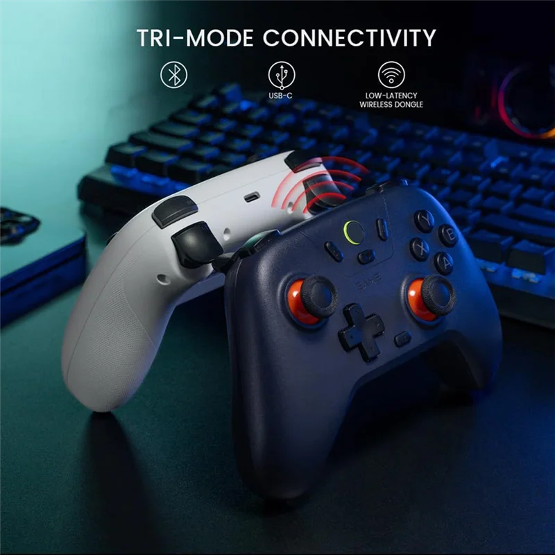 T31C-Controller Gamepad T4 Nova Lite Wireless Hall Effect Sensor For Nintendo Switch IOS Android PC W/Receiver Included
