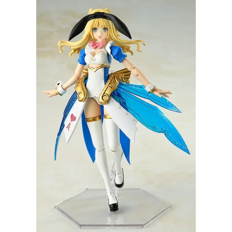 Max Factory Genuine Original Guilty Princess Plamax GP-02 Maidroid Alice 16cm Mobile Suit Girl Assembly Model Toy Action Figures
