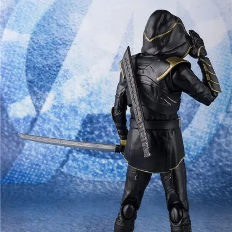 Square Enix Avengers Endgame SHF Hawkeye Action Figure Collectible Decorative Doll with High Movability for Toy Model Fans