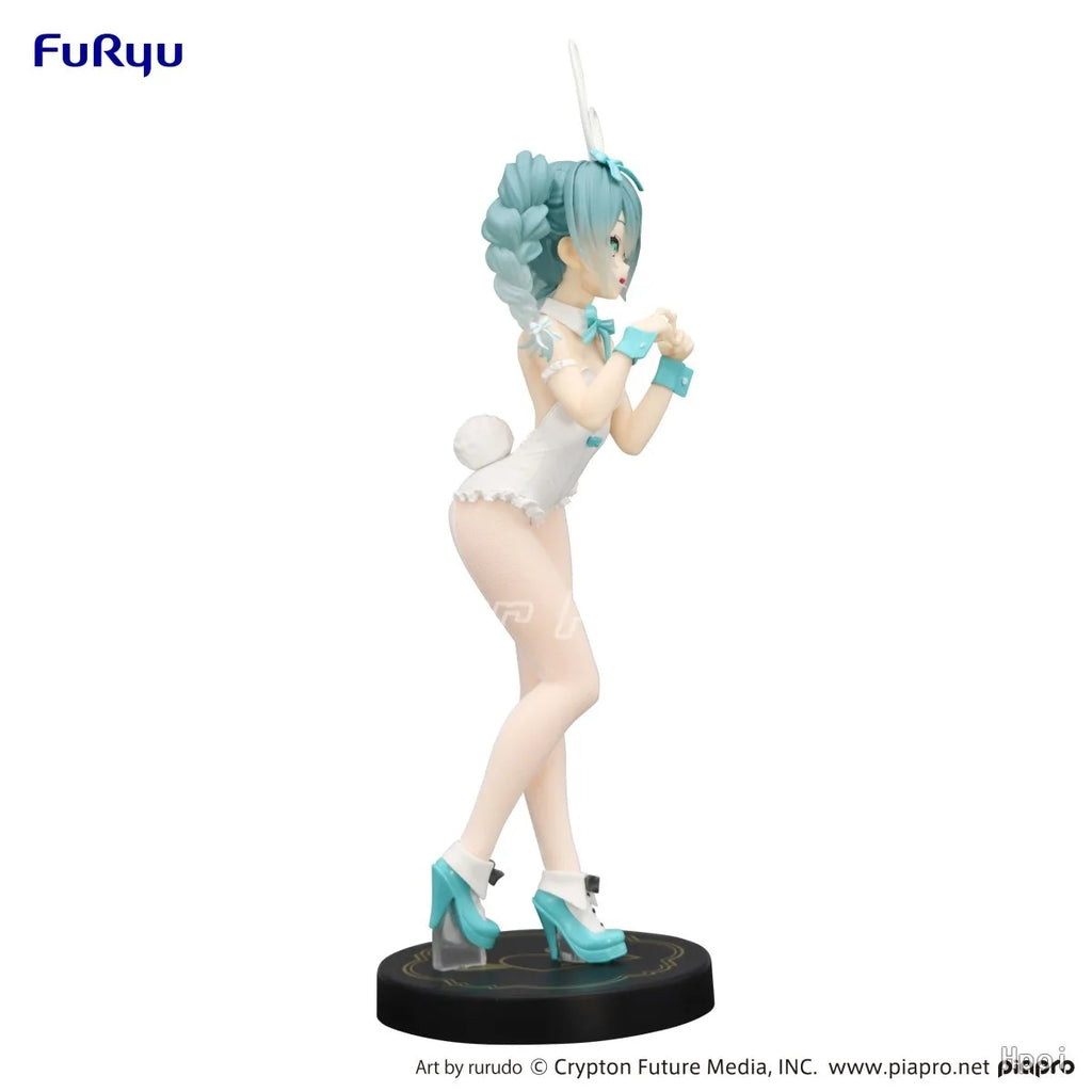 【SF】In Stock Original FuRyu BiCute Bunnies Piapro Characters Miku WHITE Figures Collection Anime Gifts