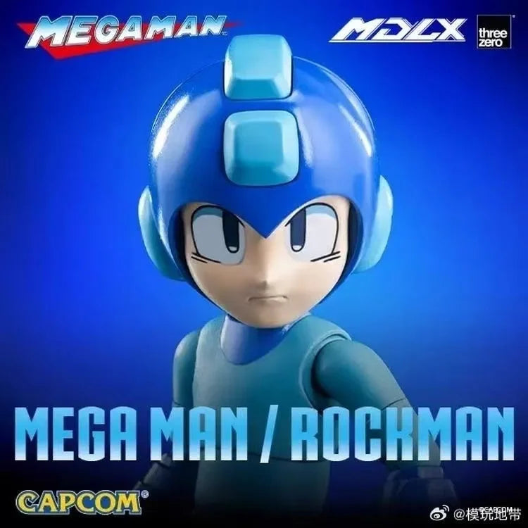 Threezero 3A MDLX Series Yuanzu Megaman MEGAMAN Finished Mobile Model