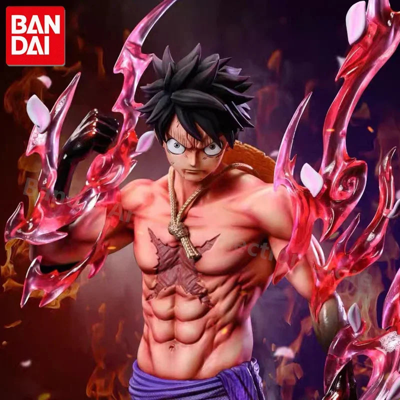 31 cm große One Piece Luffy-Figur, Monkey D. Luffy, Flowing Cherry, Actionfigur, PVC, Anime-Sammlerstück, Modellpuppe, Spielzeug, Kindergeburtstagsgeschenk