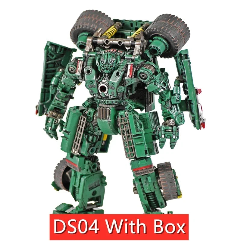 Devil Saviour Devastator DS01-08 The Ultimate Deformation Robot Toy with Mixer Car and Grab Bucket Action Figure Troublemaker