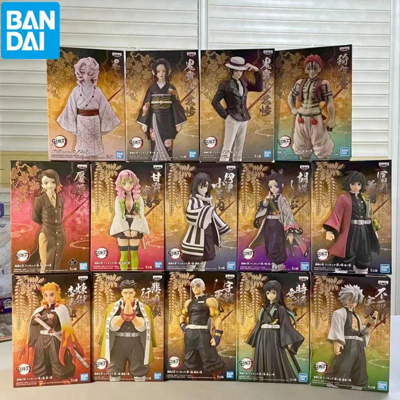 Bandai Original Demon Slayer Rui Zohakuten Pvc Anime Action Figures Anime Model Collectible Toys Desktop Decoration Xmas Gift