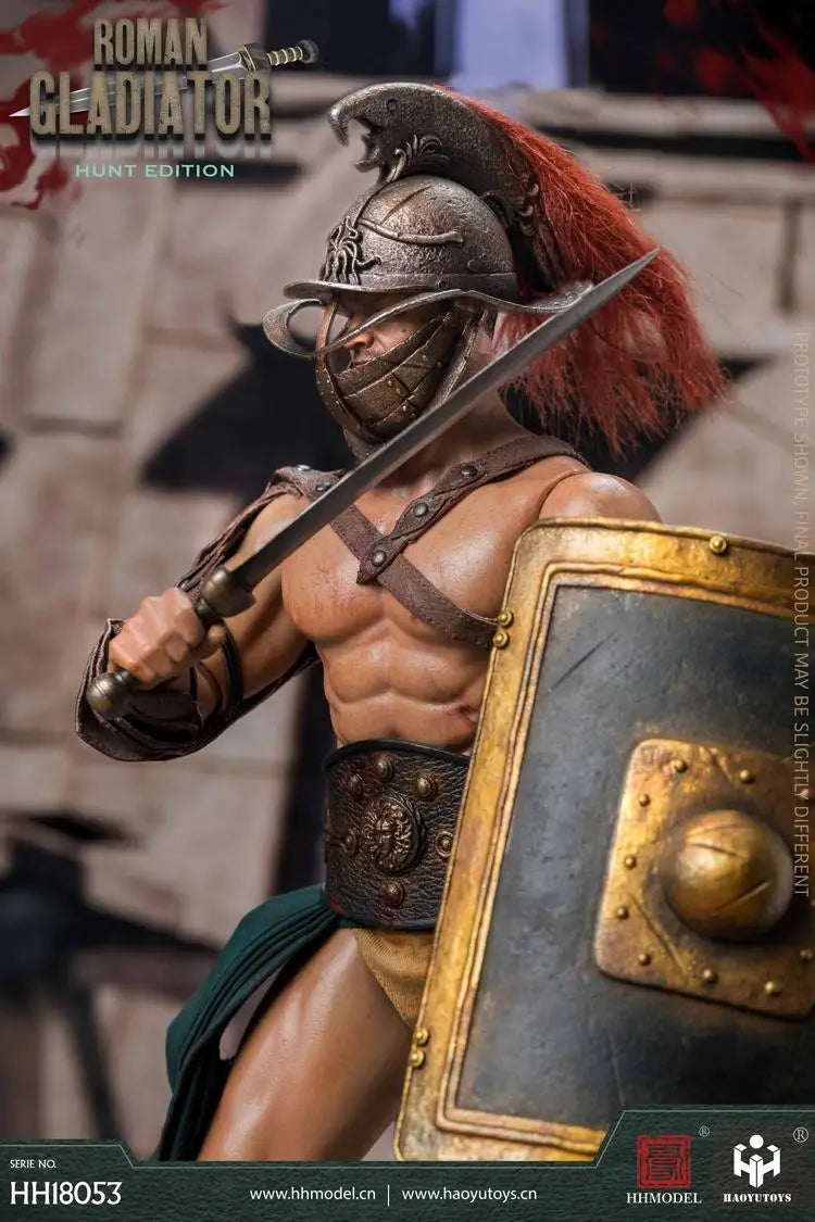 HHMODEL & HAOYUTOYS HH18053 1/6 Imperial Legion Roman Gladiators Hunting Edition Full Set 12'' Action Figure Model Toy In Stock