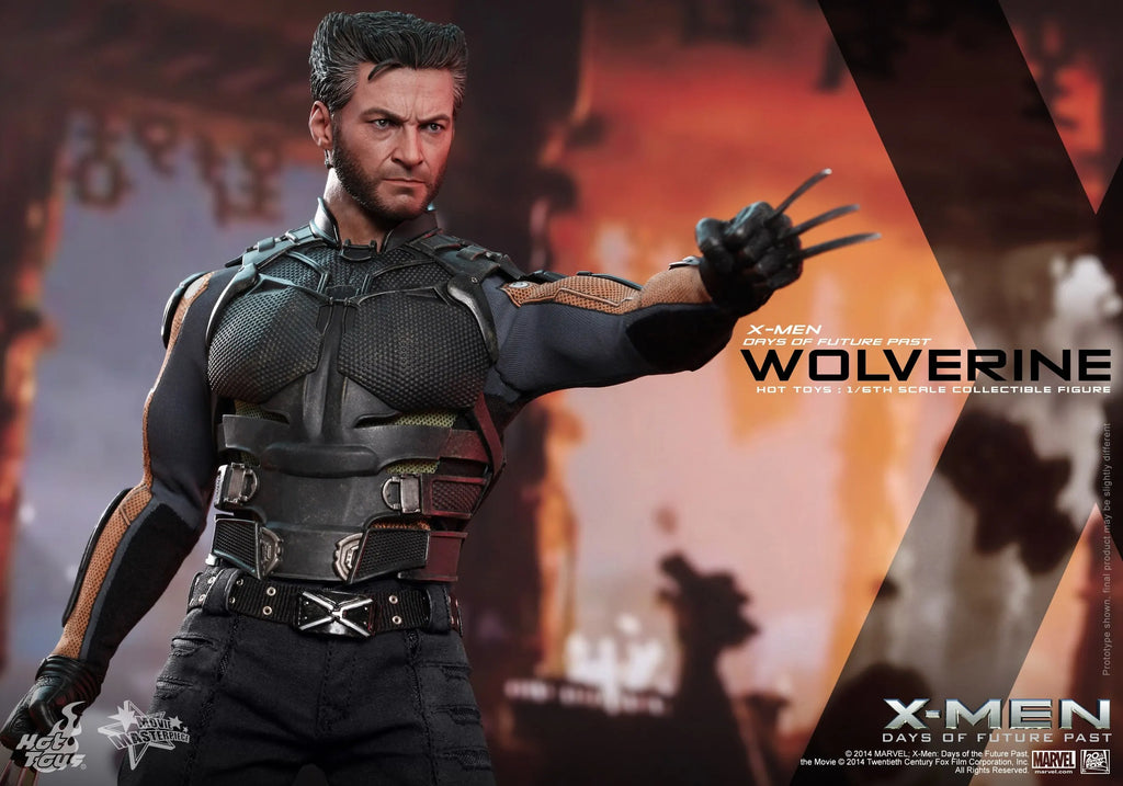 Hot Toys Movie Masterpiece 1/6 Scale Marvel Wolverine X-Men Days of Future Past Collectible Action Figure MMS264