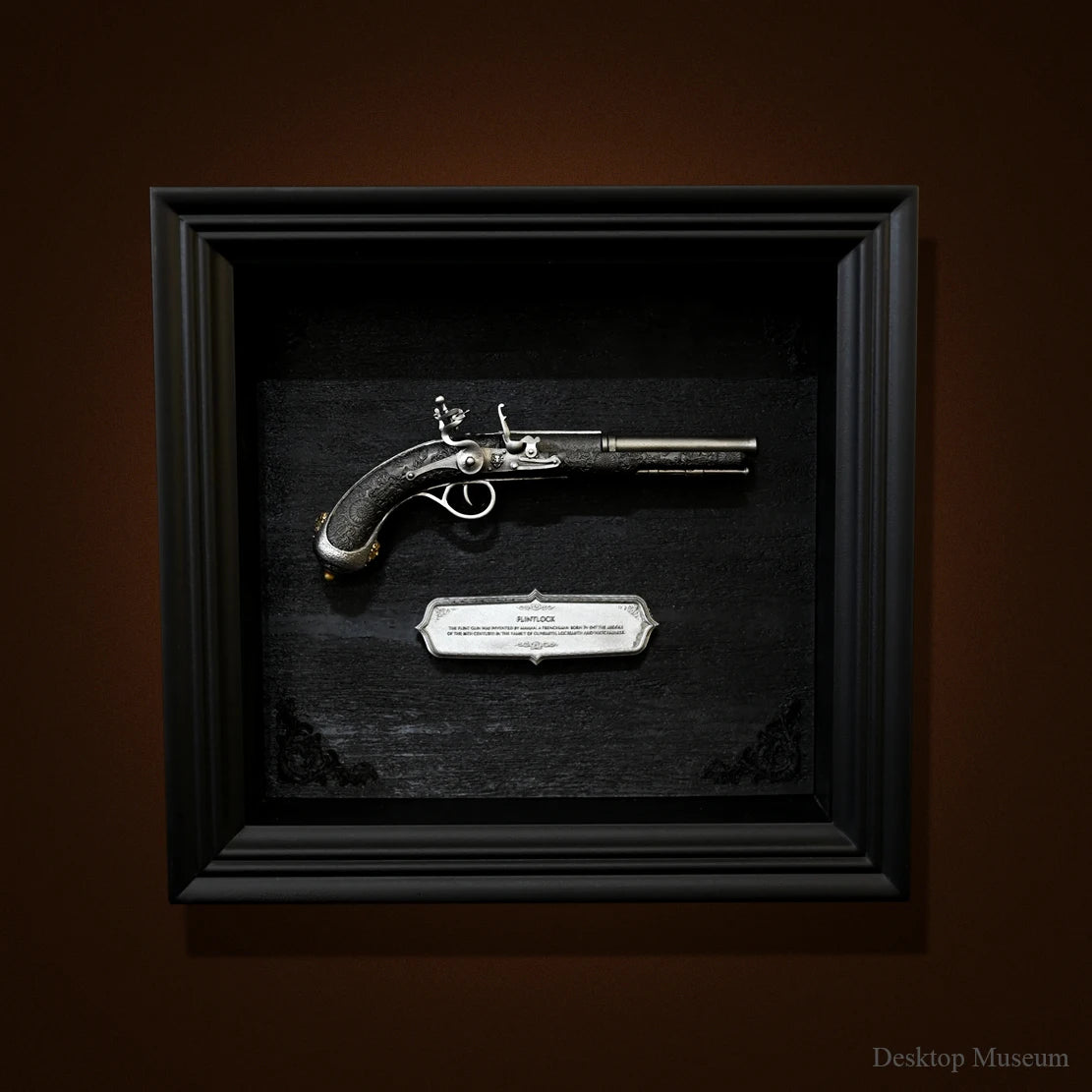 Desktop-Dekoration Harz Ornament Europäische mittelalterliche Schusswaffen Ornament LTCP-414