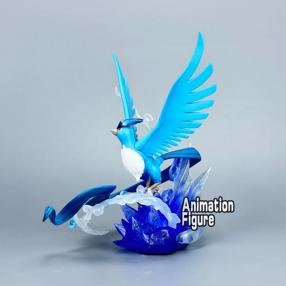 16cm/6.29in Anime Figure Articuno Pokemen Action Figures Pvc Statue Desktop Ornamen Collection Model Toys Gifts