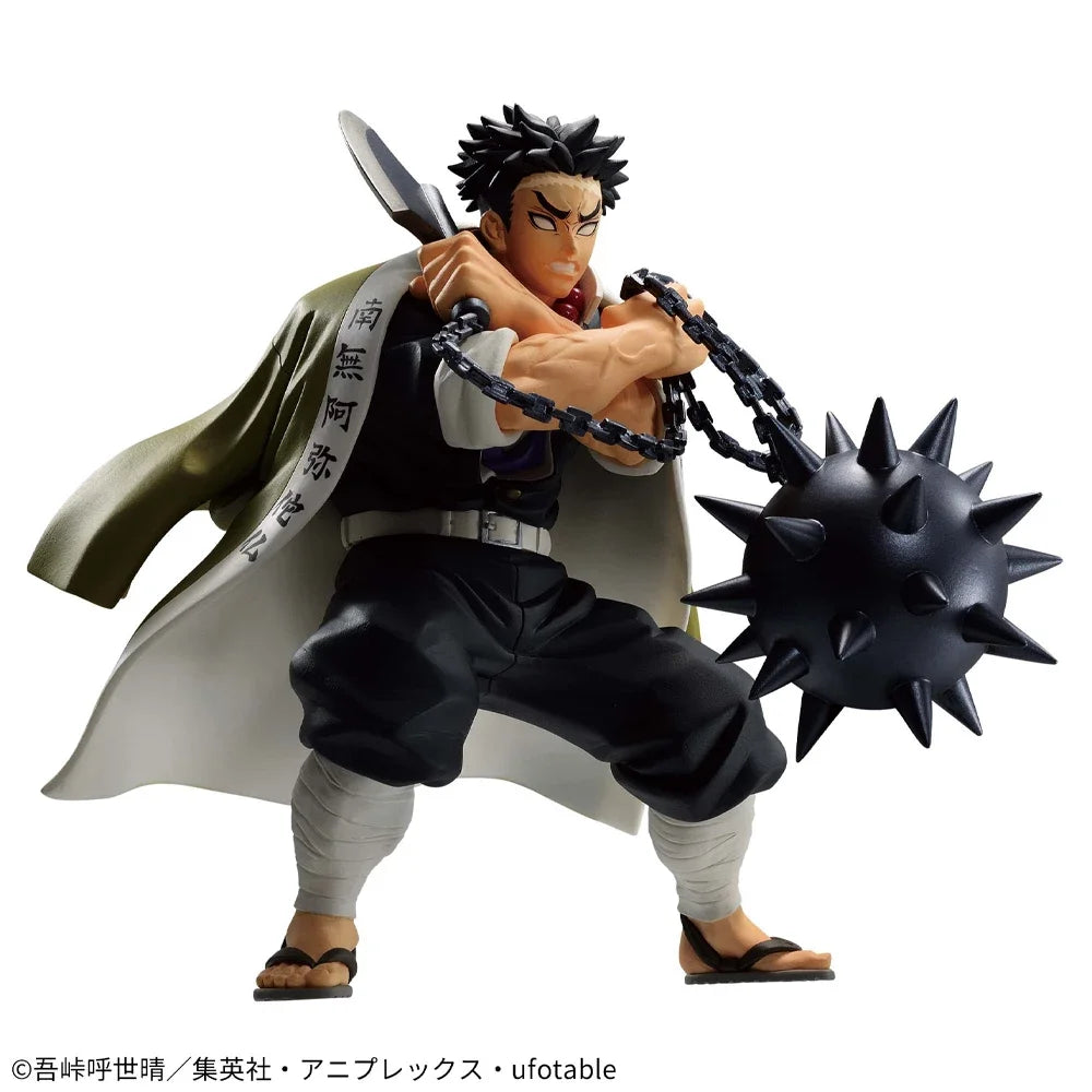 Original In Stock BANPRESTO Vibration Stars Anime Demon Slayer Himejima Gyomei Iguro Obanai Figure Model Boxed Toy