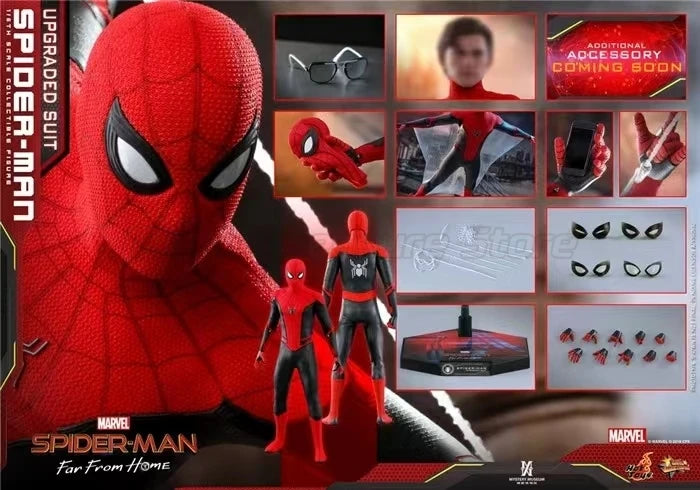 【MT】Hot Toys MMS542 Marvel "Spider-Man: Far From Home" Spider-Man (upgraded Suit Version) 1:6 Scale Collectible Doll Movable
