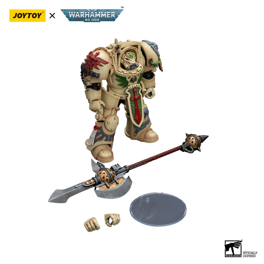 【JOYTOY】1/18 Action Figure WARHAMMER 40K Dark Angels Deathwing Champion Model Toys