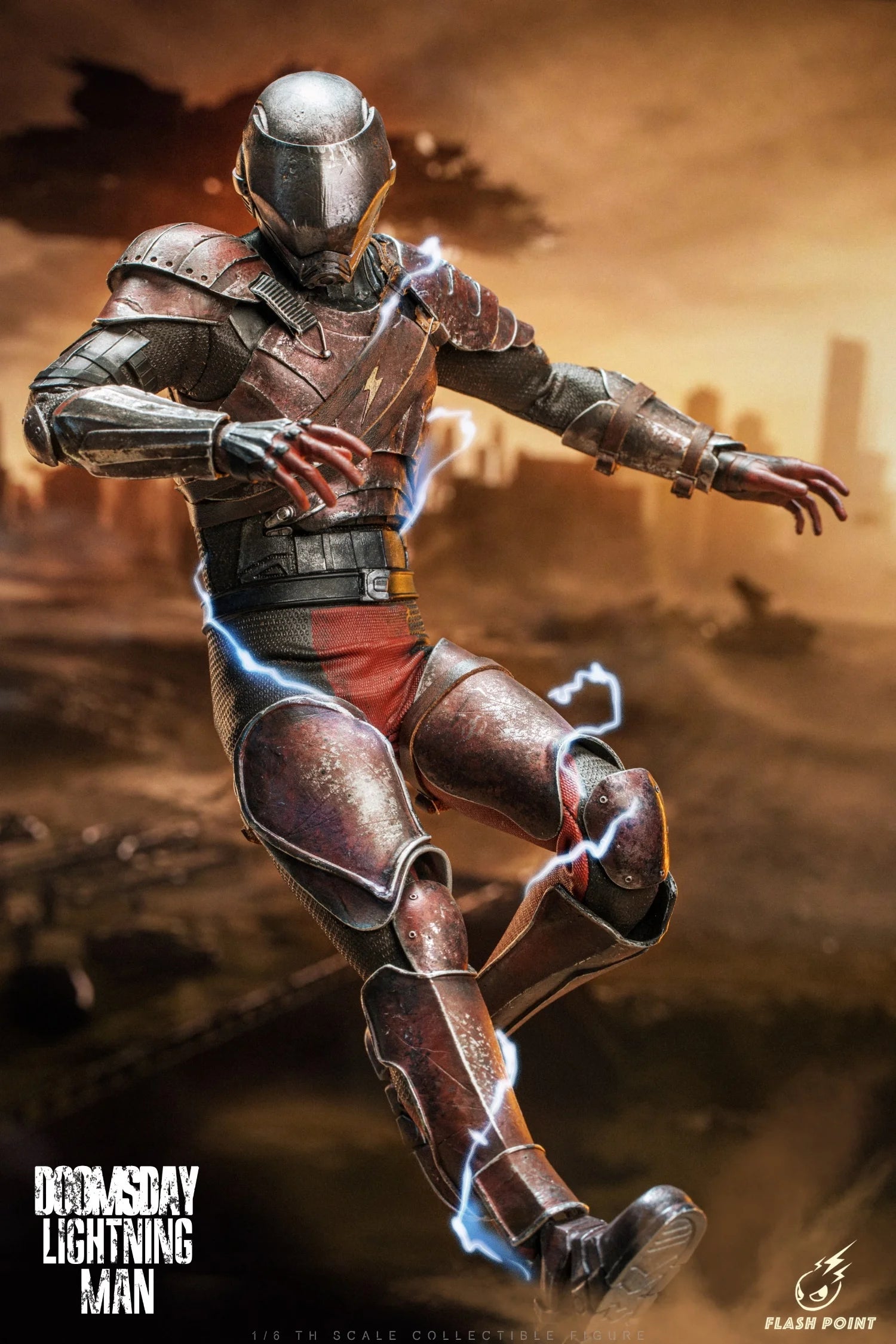 FP-22166 1/6 Lighting Man Doomsday Armor Action Figure Model