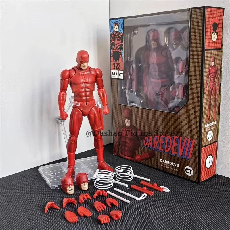 CT Toys Daredevil Action Figure Mafex 223 Matt Murdock Superhero Figures 16cm PVC Movable Collectible Doll Maf Comic Model Toy