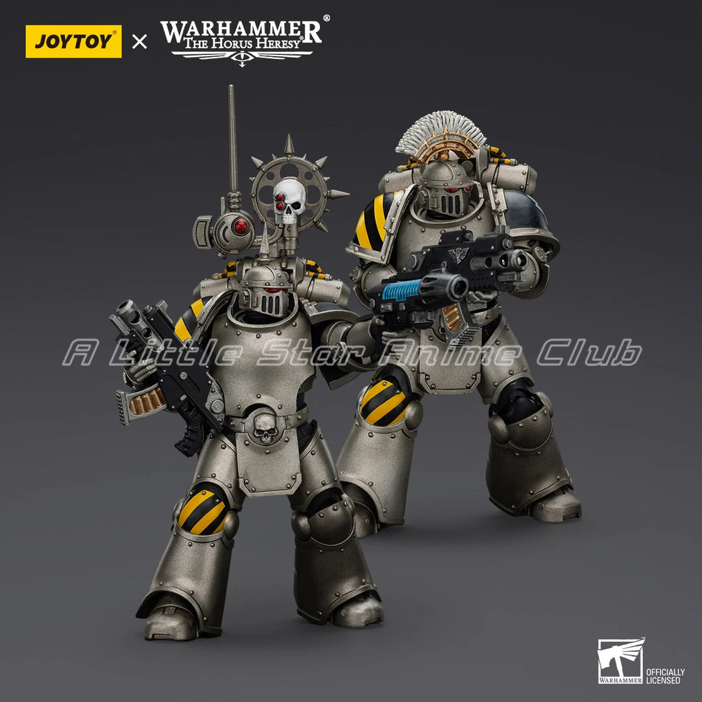 JOYTOY 1/18 Action Figure Warhammer The Horus Heresy Lron Warriors MKlll Tactical Sergeant Animation
