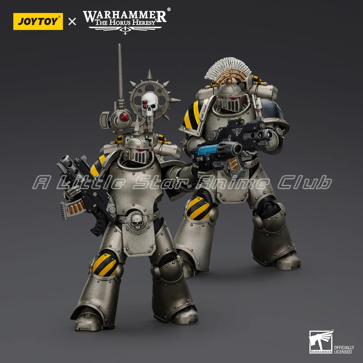 JOYTOY 1/18 Action Figure Warhammer The Horus Heresy Lron Warriors MKlll Tactical Sergeant Animation