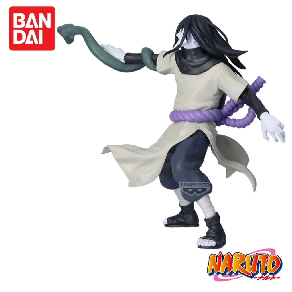 In Stock 100% Original Bandai Banpresto Naruto Vibration Stars Orochimaru Anime Figures Action Figure Model Toys Christmas Gifts