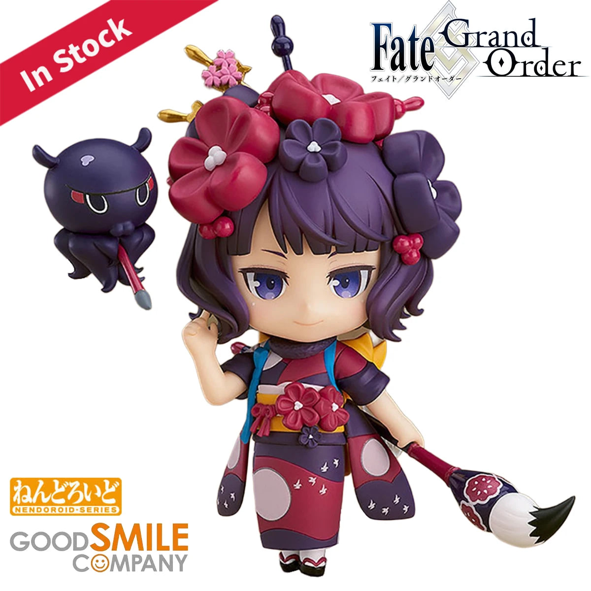 Original Genuine Good Smile Company Action/Dolls Nendoroid(#1259) Fate/Grand Order Katsushika Hokusai Toto-sama Foreigner Figure