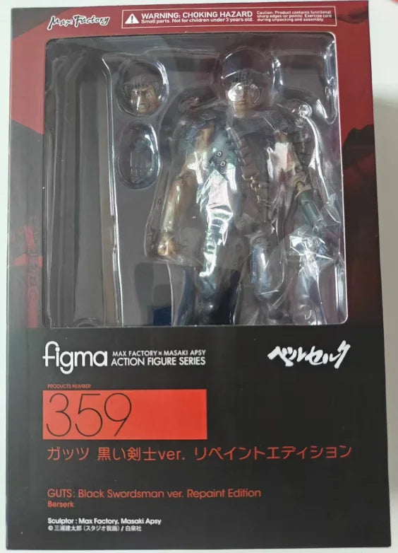 【 in Stock 】 Max Factory Original Figma # 138 Theater Edition Sword Wind Legend Griffith Anime Mobile Doll Model Toy Gift