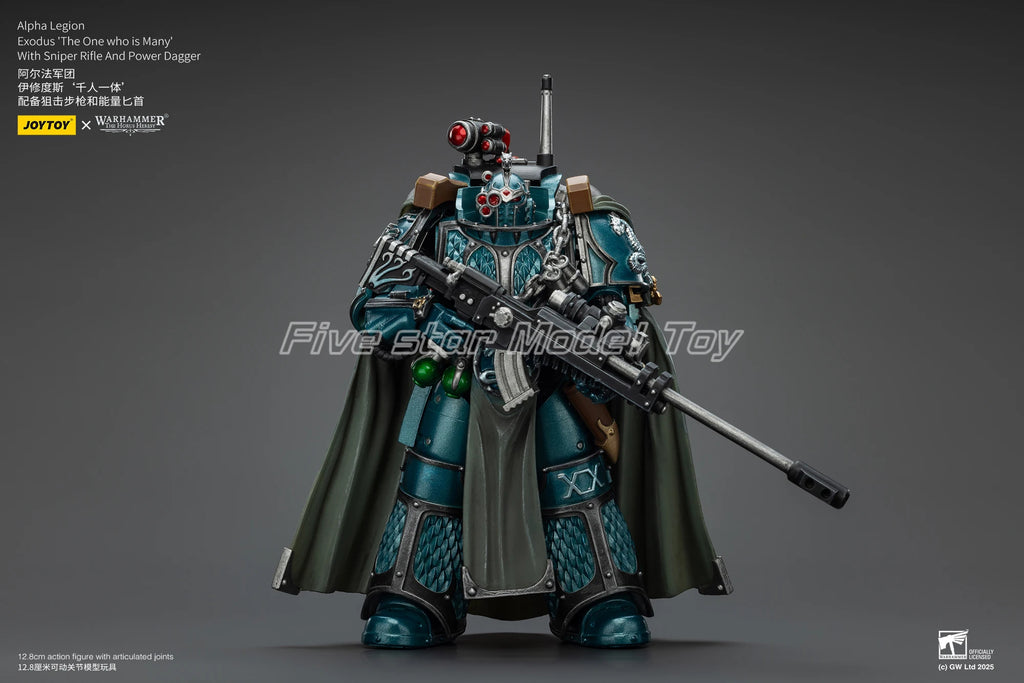 [In Stock] Original JOYTOY Warhammer 40K Alpha Legion Exodus 'The One Who Is Many 1/18 Action Figures Anime Models Toys Gifts