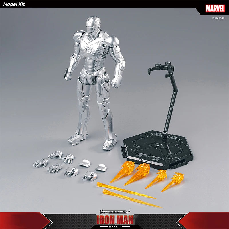 Fondjoy The Avengers Iron Man Modle MK50 Spider-Man MK5 MK6 Assemble Toy Model Collectible Gift 1/12 Action Figures Toy Boy Gift