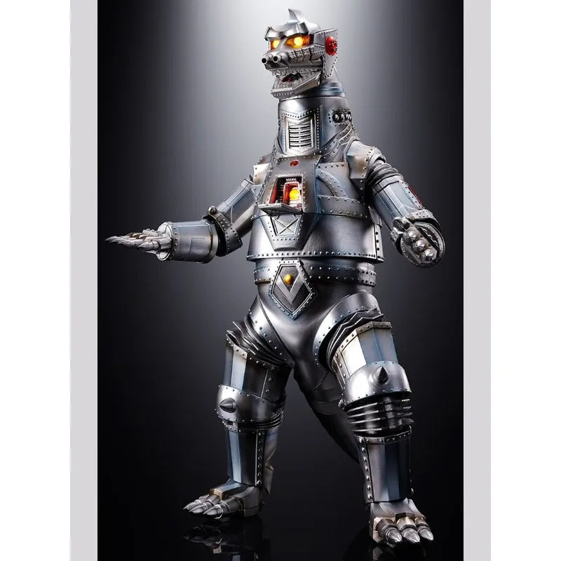 In Stock Bandai DX Super Alloy Soul Sound and Light Effect Mechagodzilla 1974 Alloy Movable Finished Action Figure Gift