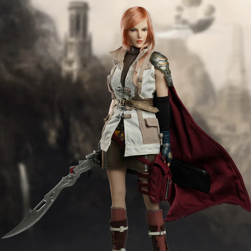 SUPER DUCK SET041 1/6 Fantasy Warrior Head Carving Clothing Set Model Fit 12'' TBL S10D Pale Big Breast Action Figure
