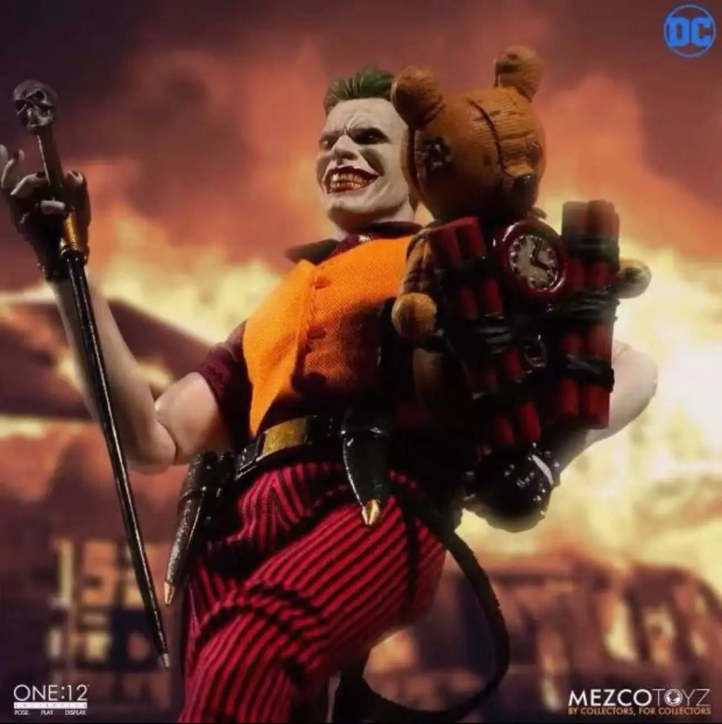 Original Mezco Ant New 52 Goth Clown Justice League Prince of Crime Comic 6 Inch Doll