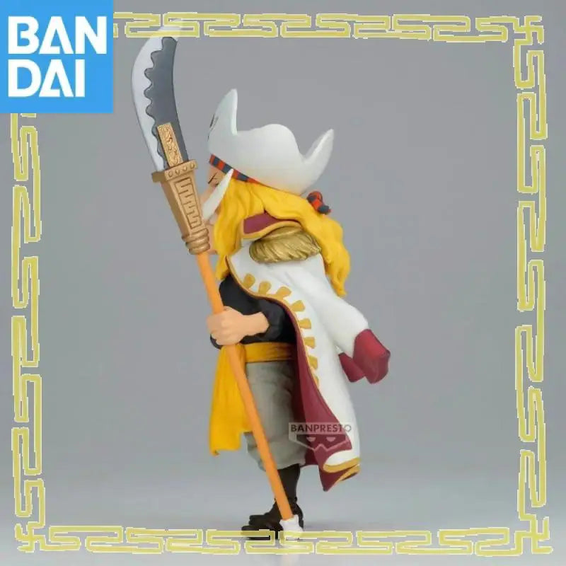 Genuine Bandai Namco Banpresto One Piece Edward Newgate Super Wcf Q Version Pvc Figure Model Collector Desktop Ornament Toy Gift