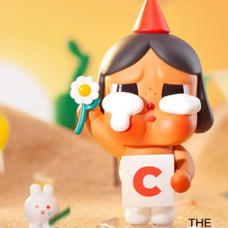 POP MART Crybaby Crying Parade Serie Mystery Box Anime PVC Original Actionfigur Sammlung Modell Desktop Ornamente Puppenspielzeug
