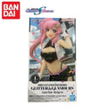 In Stock 100% Original Bandai Gundam Prize Figures Shining & Glamorous Luxanna Crownguard Racing Girl Anime Character Model