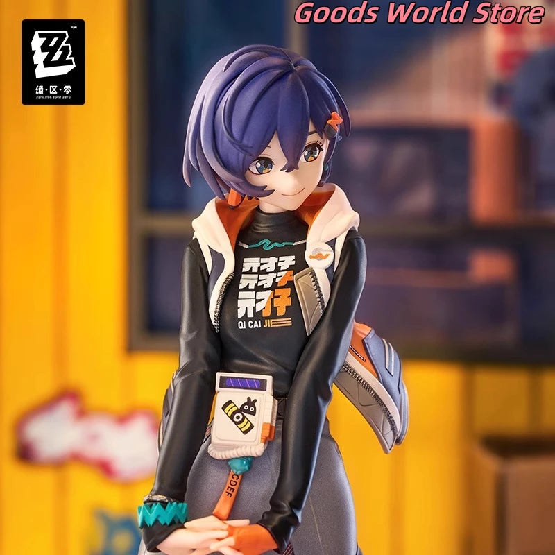 In stock Wise Belle figurine Model ornament Mihoyo ZZZ Zenless Zone Zero Belle Cosplay Costume Anime Game Model Halloween Gift