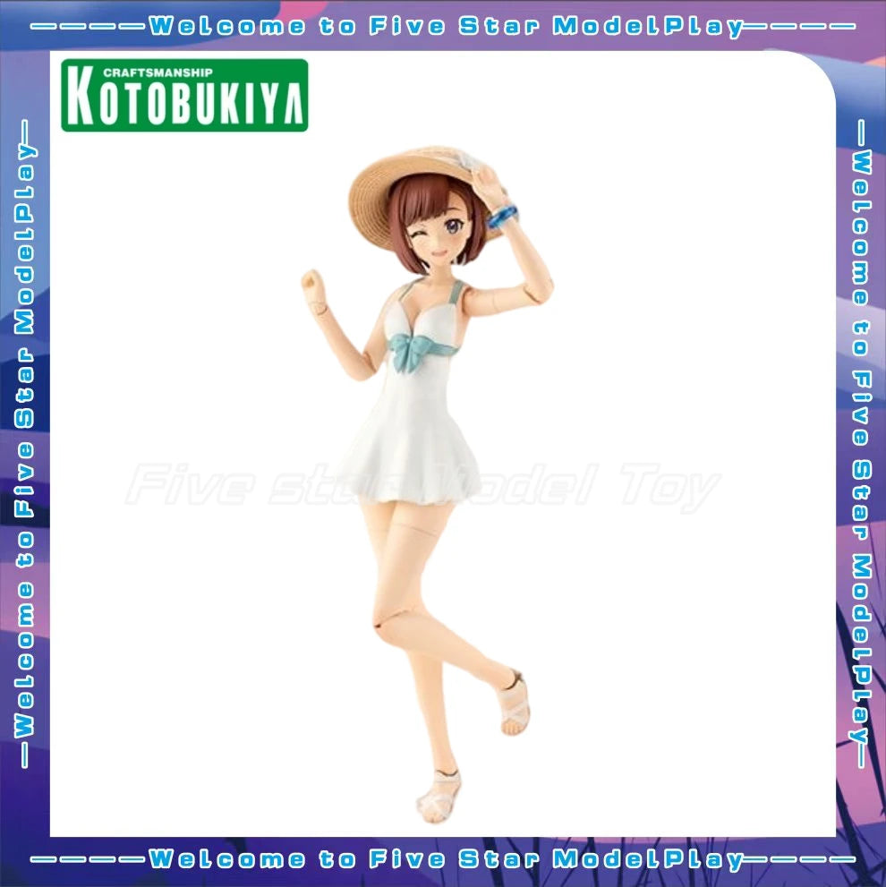 【FS】 Original KOTOBUKIYA Scale 1/10 Colorful Girl Garden Birds Travel Swimsuit Version Figure Model Toys Gifts Collection